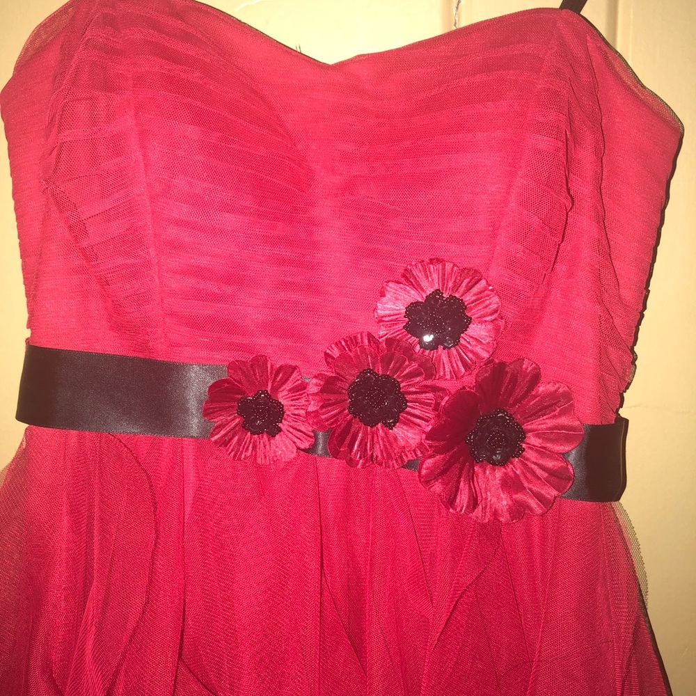🔥Flash SALE🔥Like New💗 Gorgeous, Red Dress - Picture 2 of 6